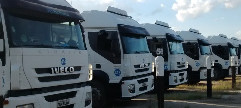 Iveco incrementa frota da Mineradora AB areias